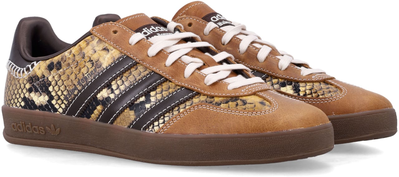 Adidas Wb Gazelle Snake Dark Brown Beige