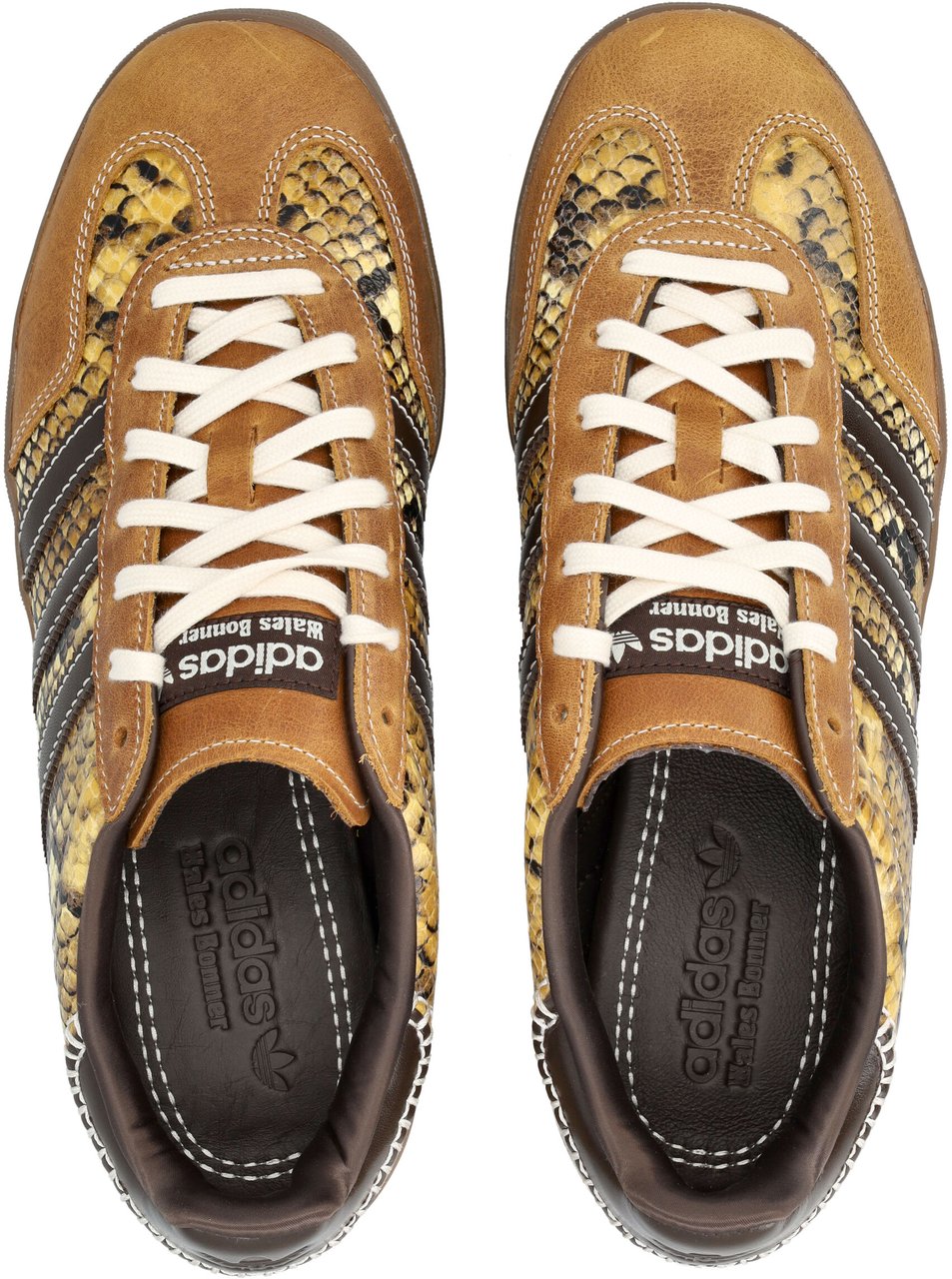 Adidas Wb Gazelle Snake Dark Brown Beige