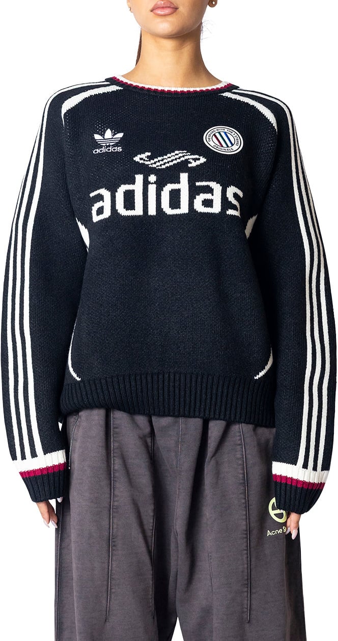Adidas UNISEX ADC BC LS PO U WHITE *PRE-ORDER* DELIVERY IN 5 DAYS* Zwart