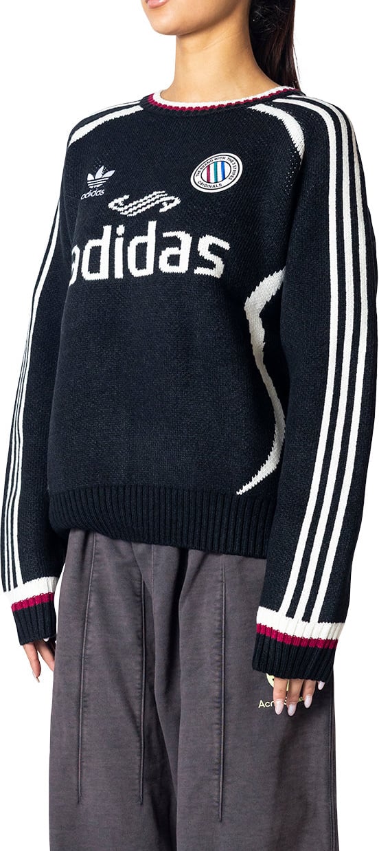 Adidas UNISEX ADC BC LS PO U WHITE *PRE-ORDER* DELIVERY IN 5 DAYS* Zwart