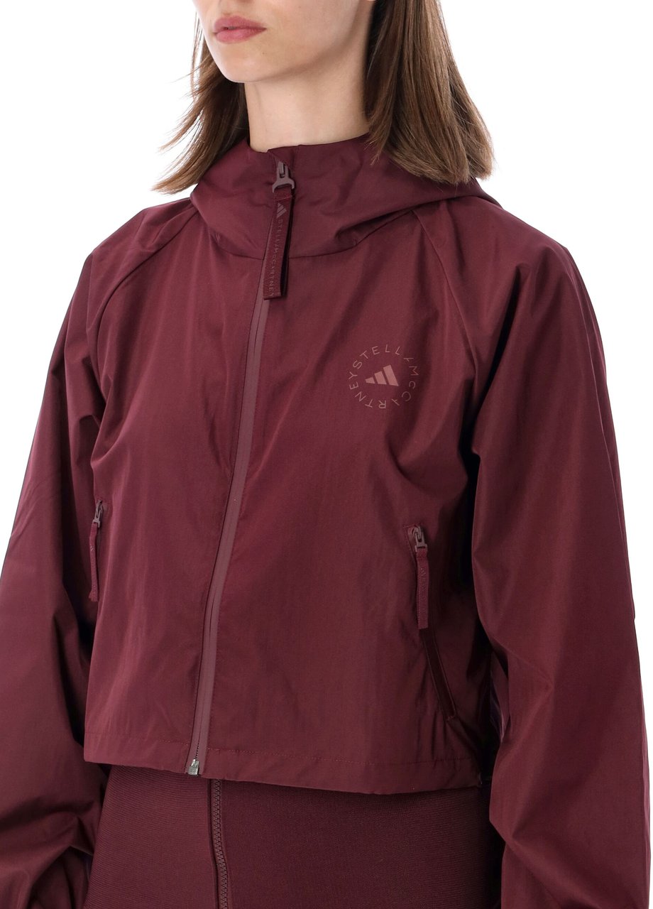 Adidas Track Jacket Viola Maroon
