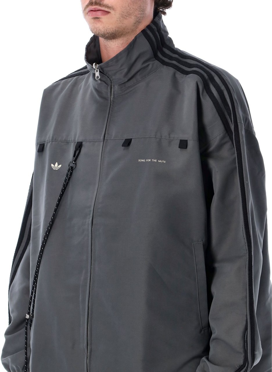 Adidas Track Jacket Grey Six Grijs