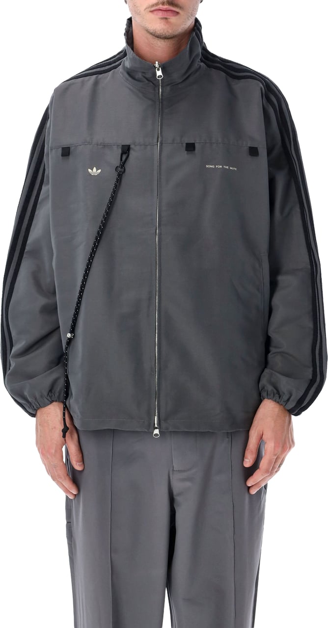 Adidas Track Jacket Grey Six Grijs