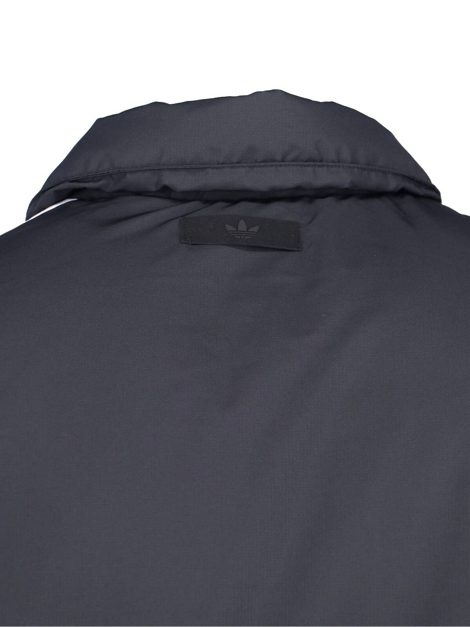 Adidas Bomber Jacket with Contrast Stripes and Zip Closure Zwart