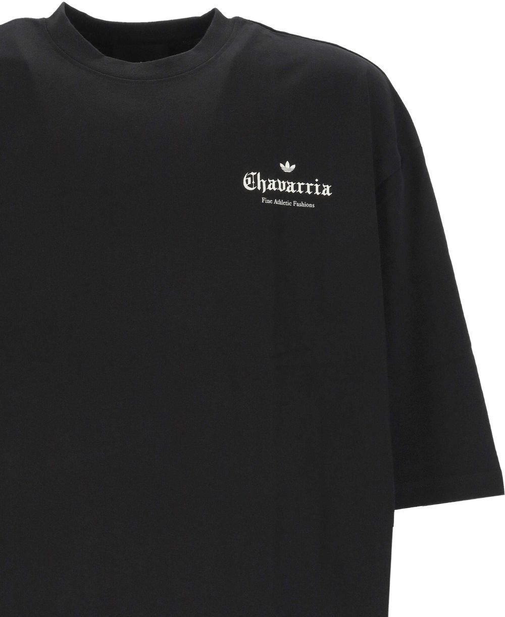 Adidas T-Shirts And Polos Black Zwart