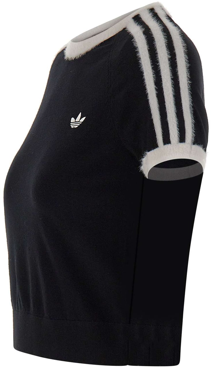 Adidas T-Shirts And Polos Black Zwart