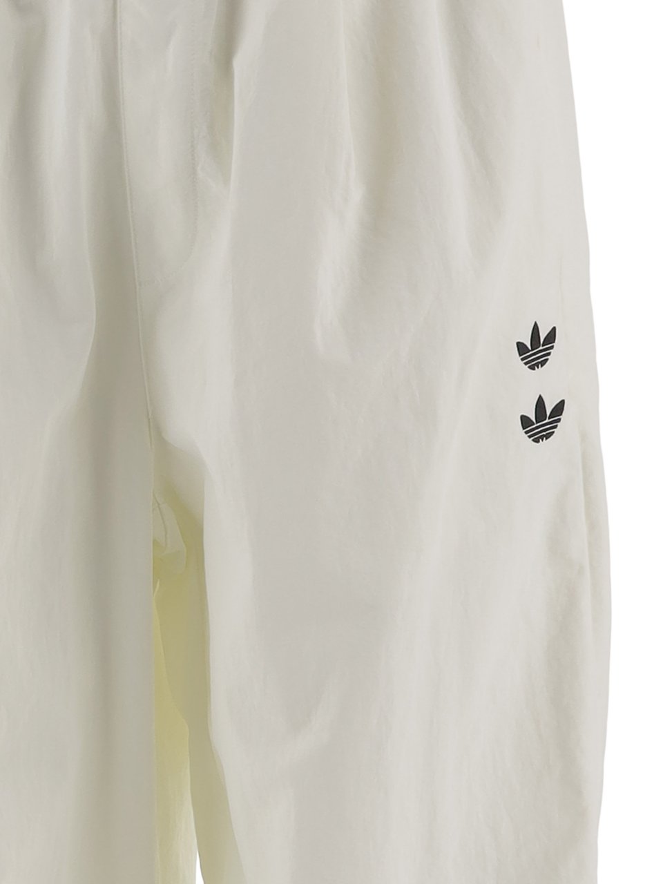 Adidas Jogging Pants with Logo and Contrast Side Stripes Grijs