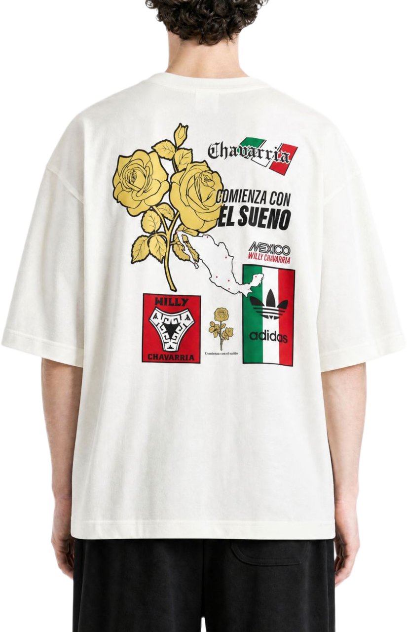 Adidas T-Shirts And Polos White Wit
