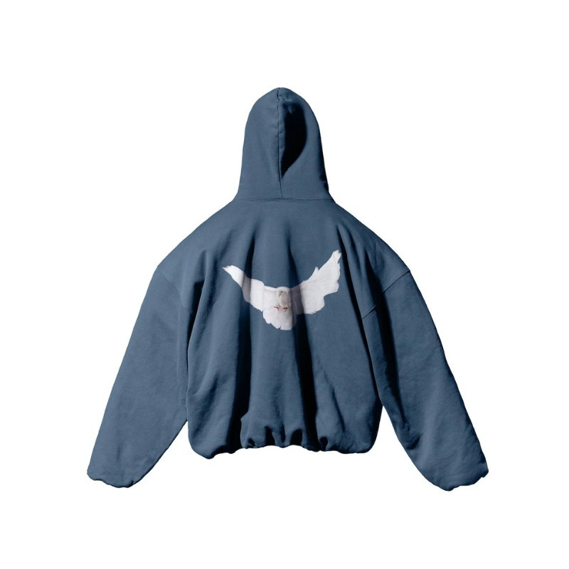 Adidas Hoodie Yeezy Gap Engineered by Balenciaga Dark Blue Navy