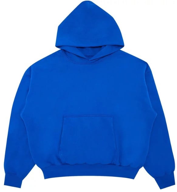Adidas Hoodie Yeezy Gap Blue Blauw