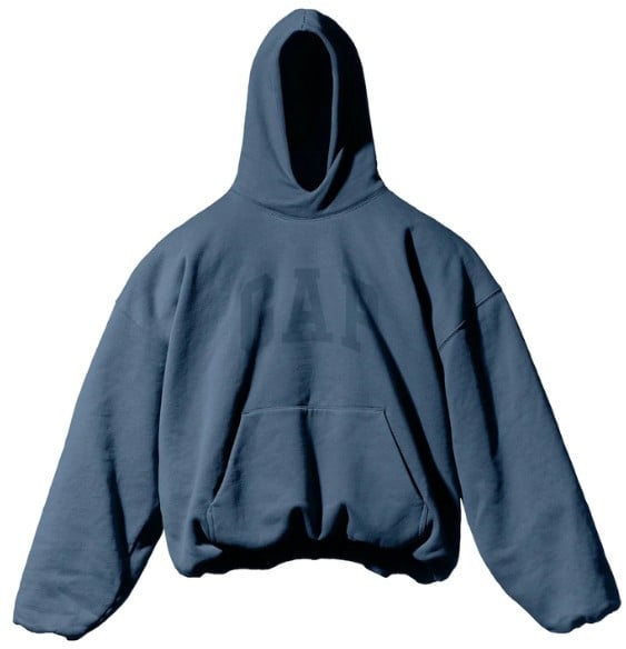 Adidas Hoodie Yeezy Gap Engineered by Balenciaga Dark Blue Navy