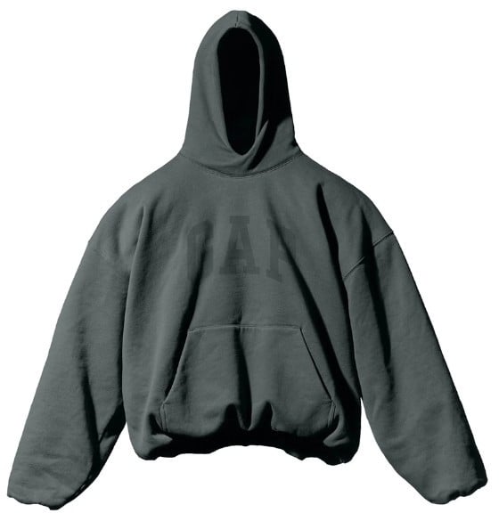 Adidas Hoodie Yeezy Gap Engineered by Balenciaga Dark Green Groen