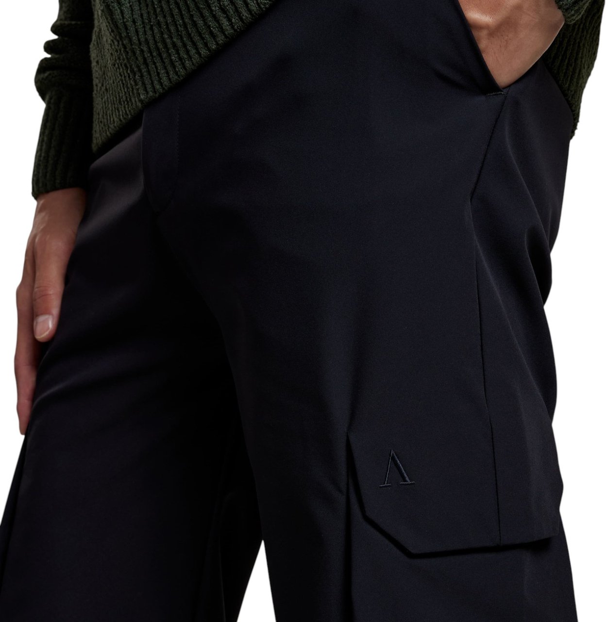 Aeden Heren Broek Zwart