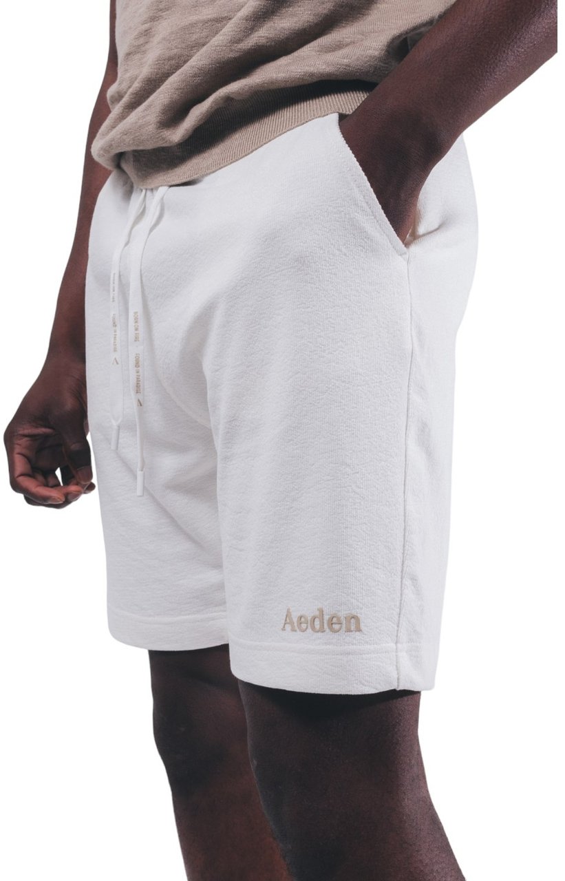 Aeden Heren Korte Broek Wit