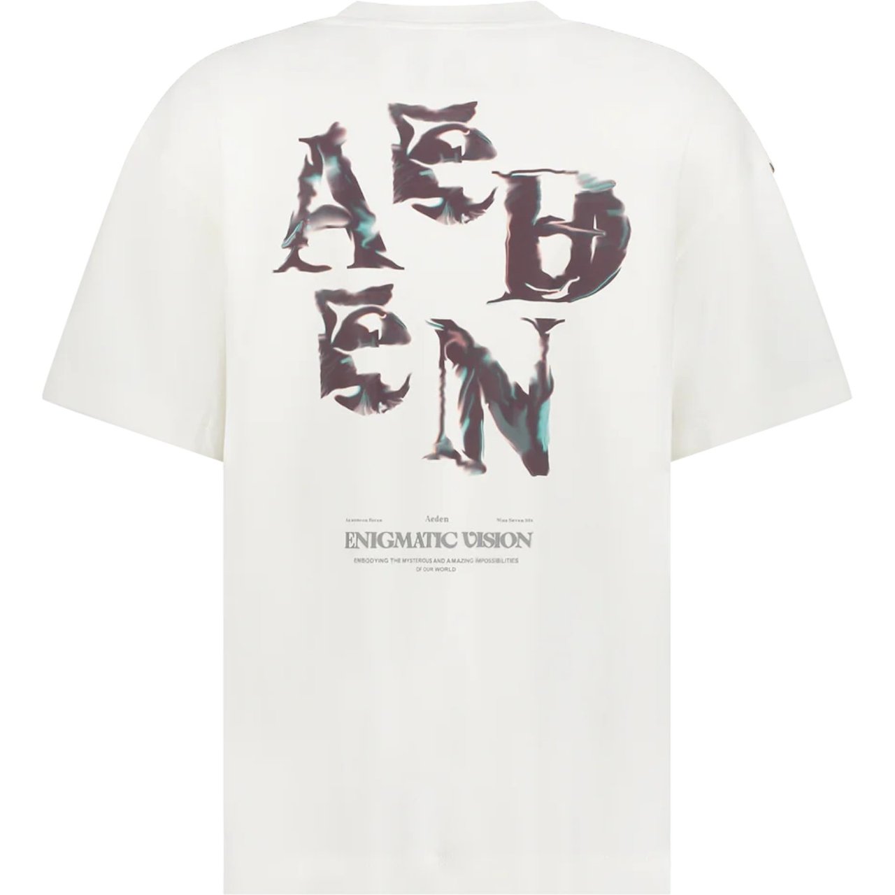 Aeden Heren T-Shirt Wit