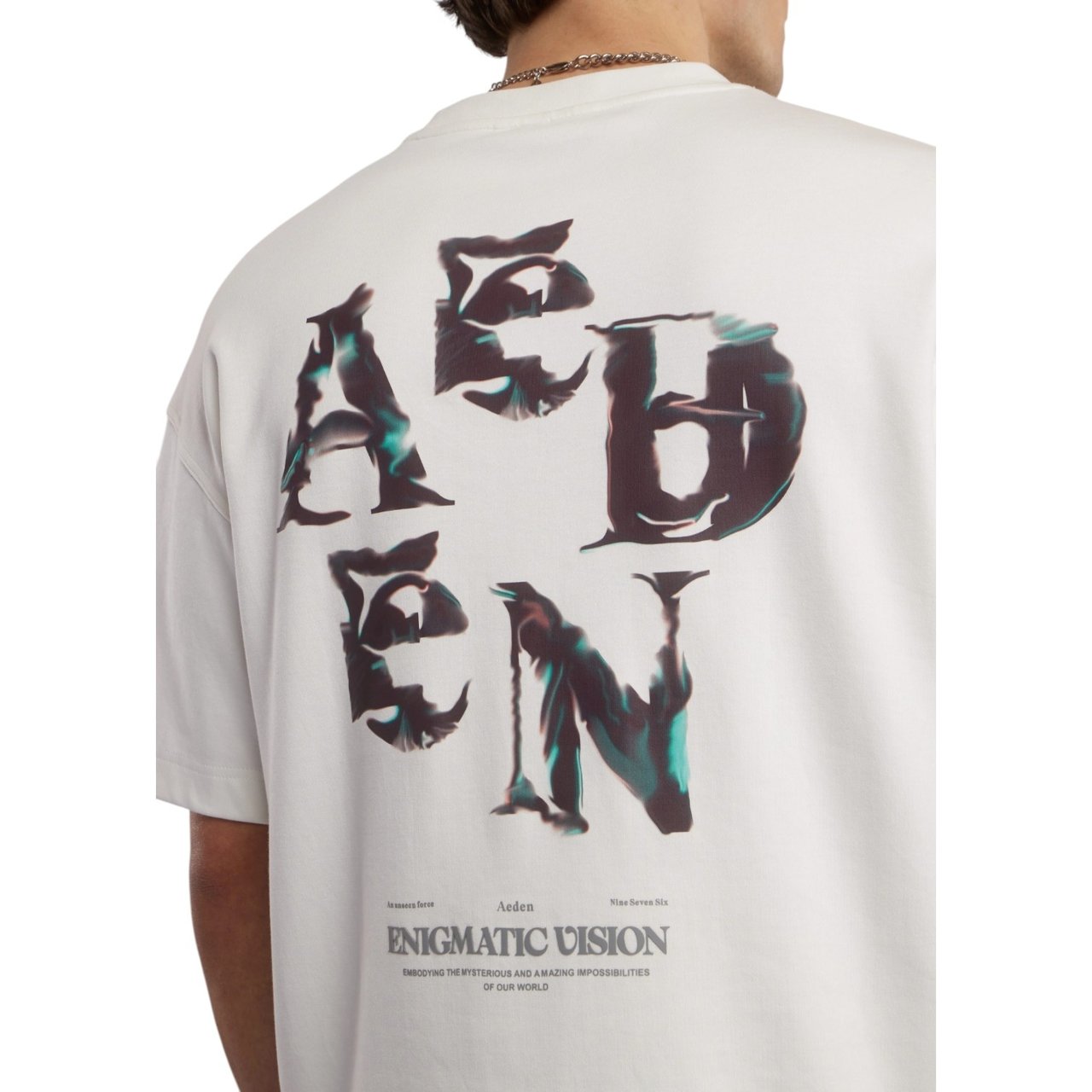 Aeden Heren T-Shirt Wit