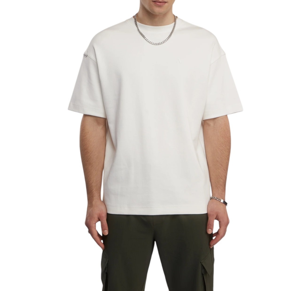 Aeden Heren T-Shirt Wit