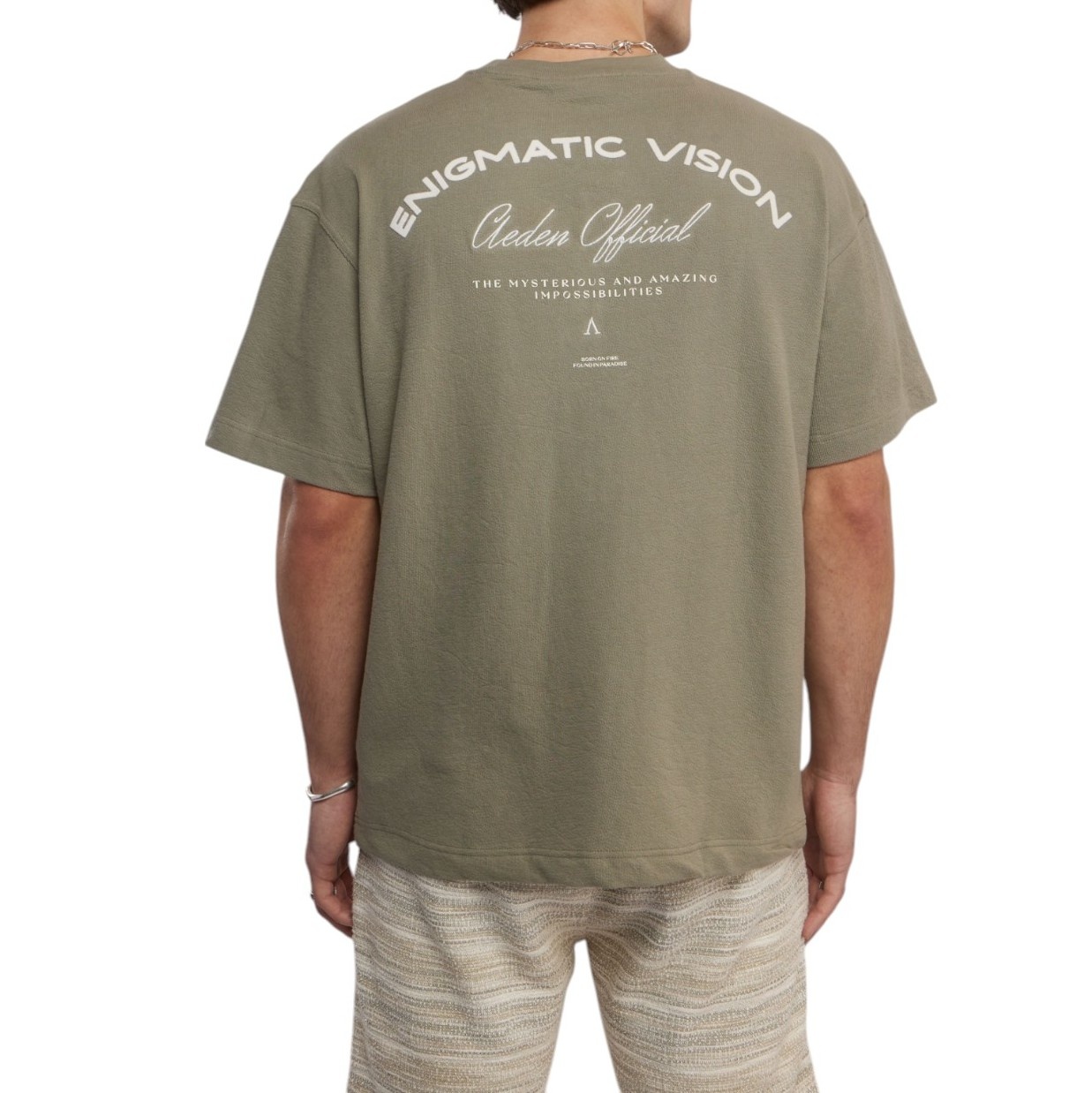 Aeden Heren T-Shirt Groen