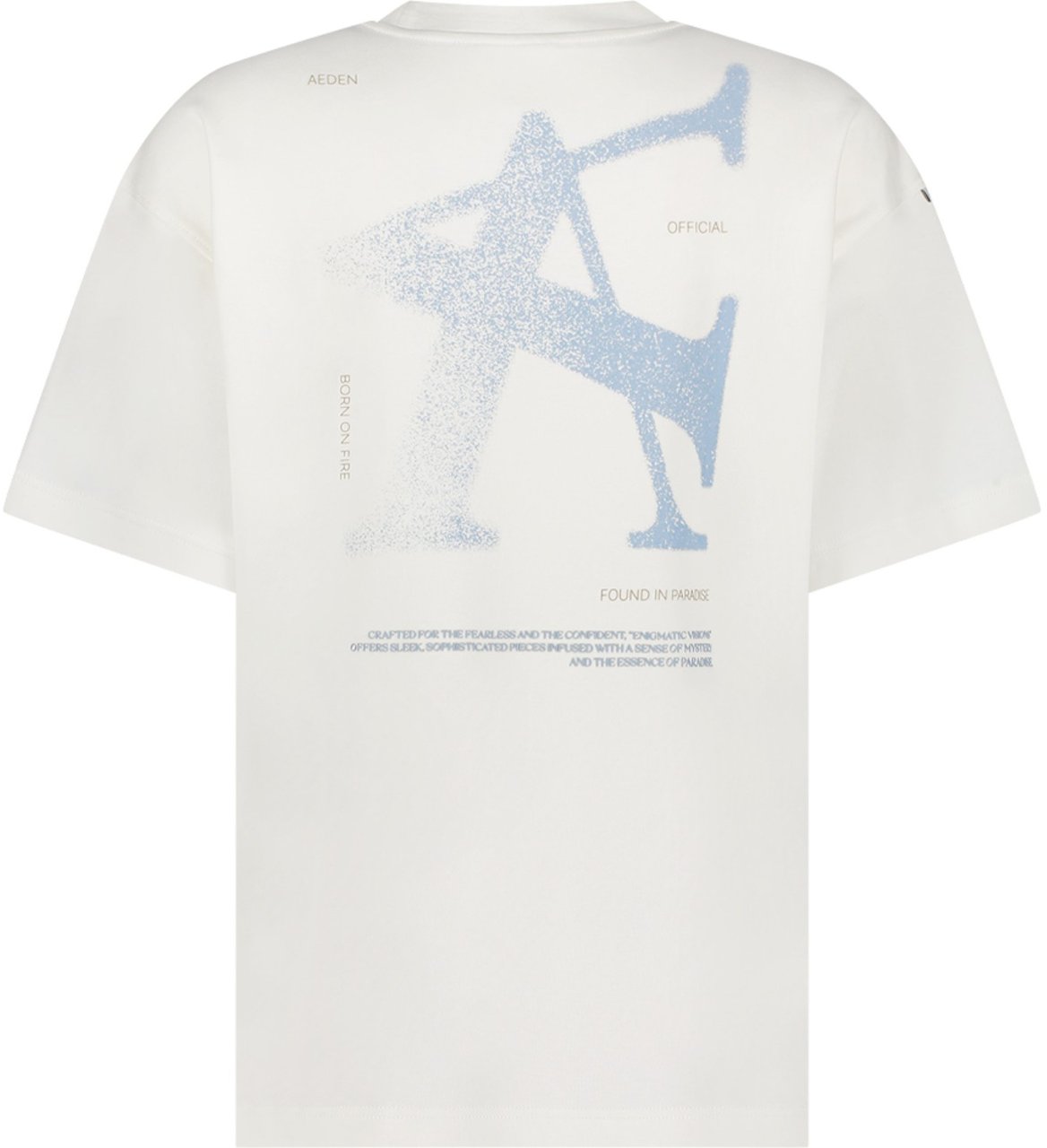 Aeden Heren T-Shirt Wit