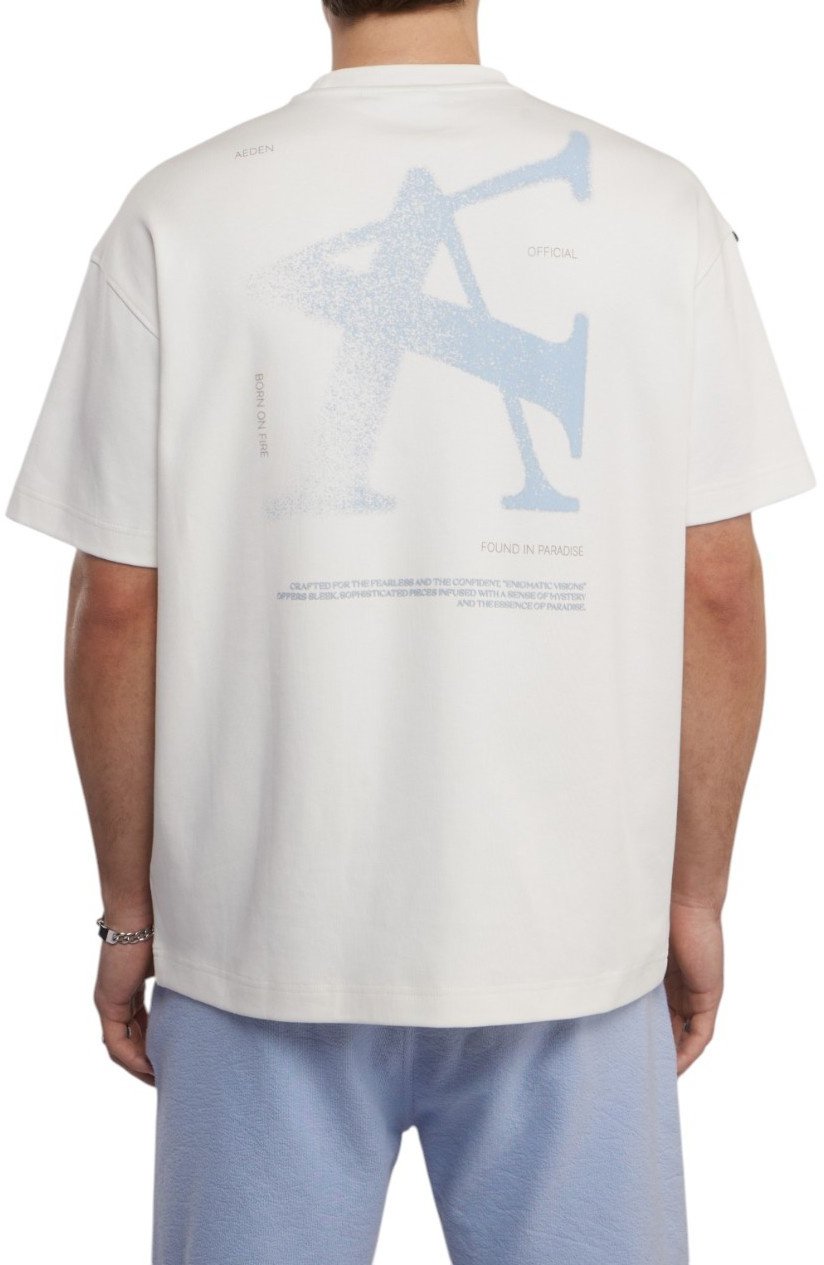 Aeden Heren T-Shirt Wit