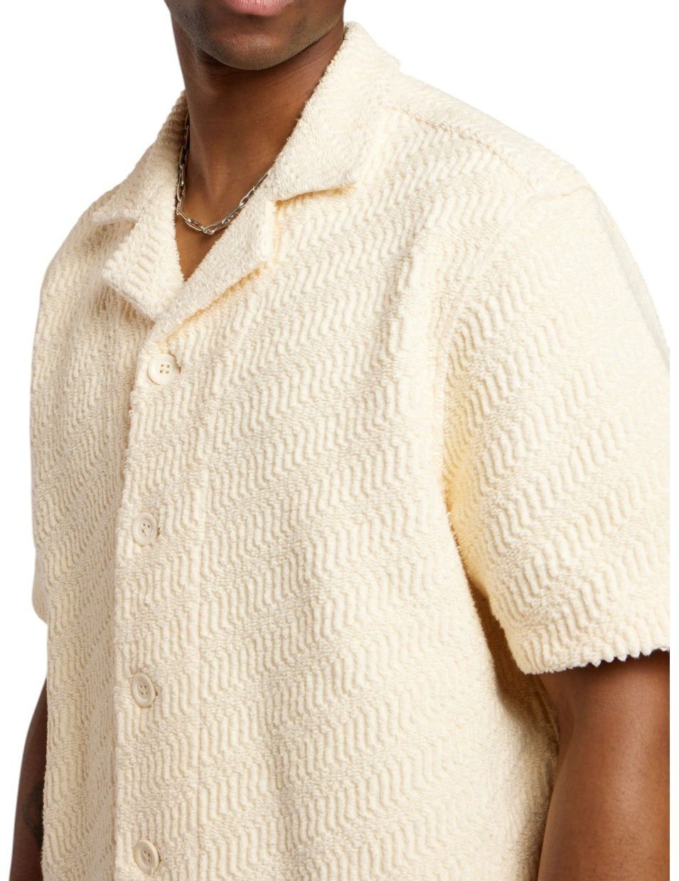 Aeden Heren Overshirt Wit