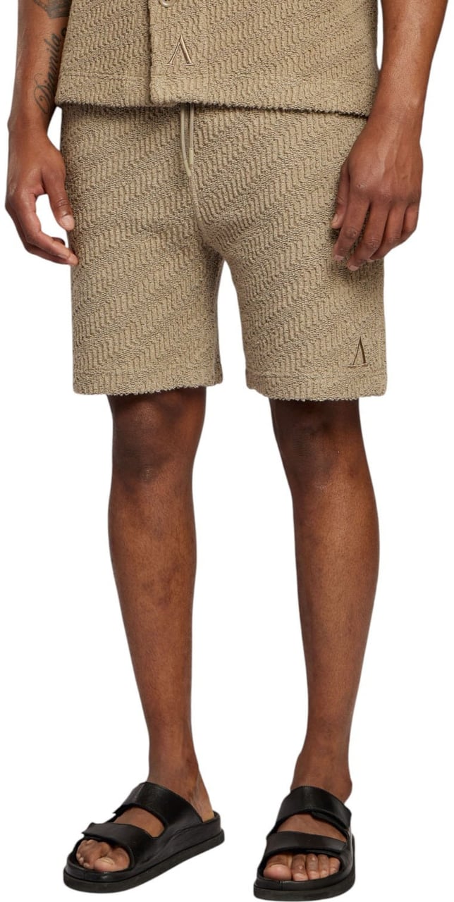 Aeden Heren Korte Broek Bruin