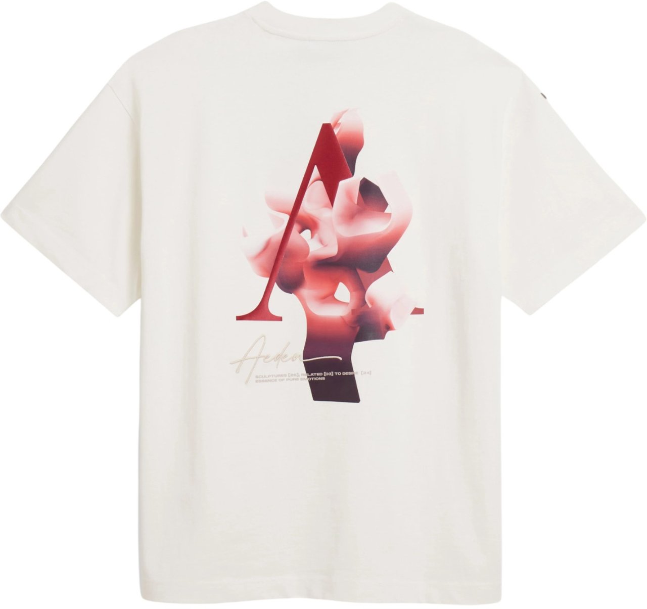 Aeden Heren T-shirt Wit