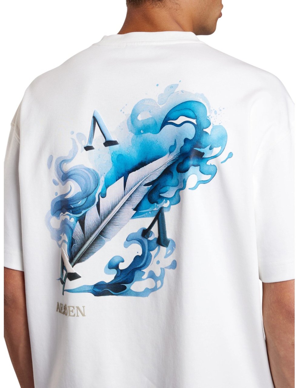 Aeden Heren T-shirt Wit