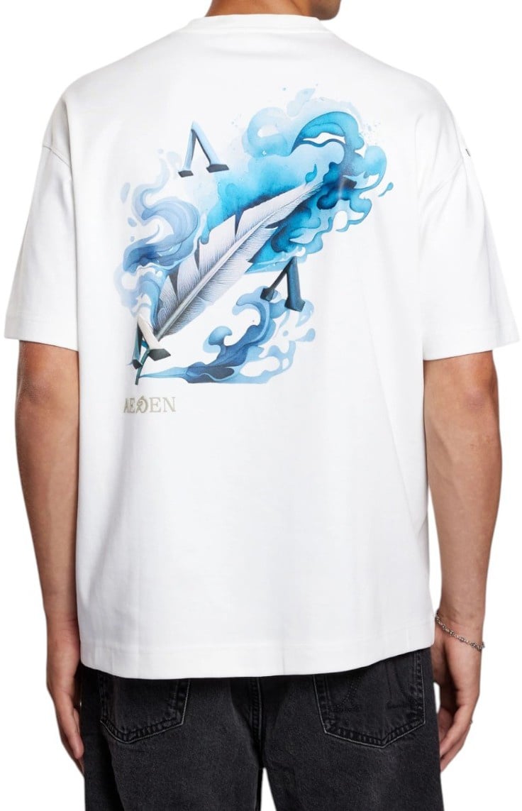 Aeden Heren T-shirt Wit