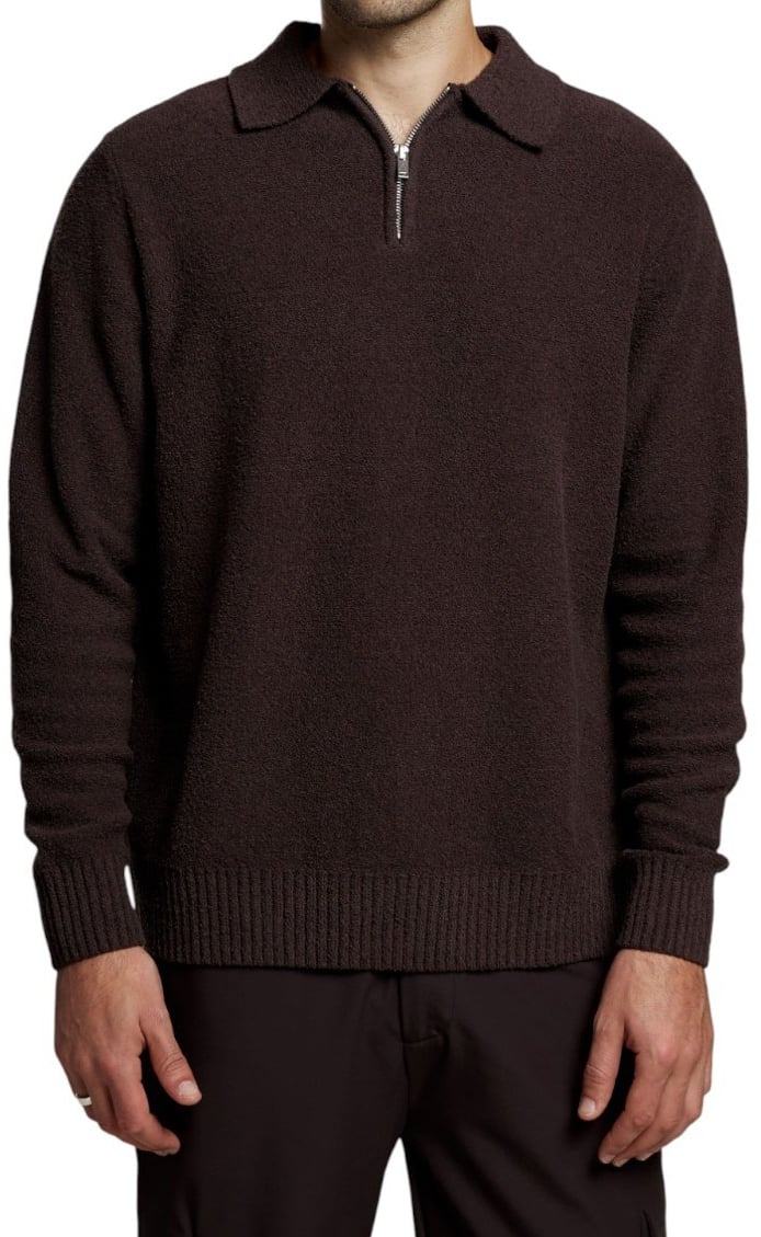 Aeden Heren Polo Bruin