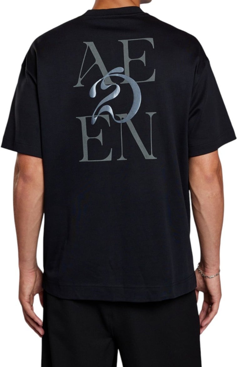 Aeden Heren T-shirt Zwart