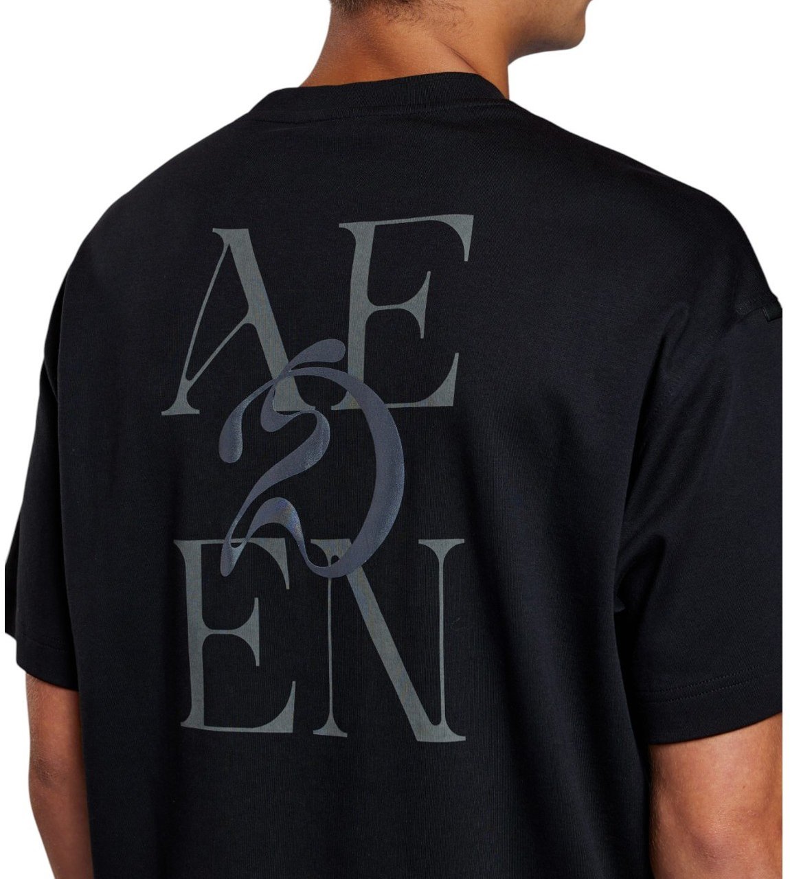 Aeden Heren T-shirt Zwart