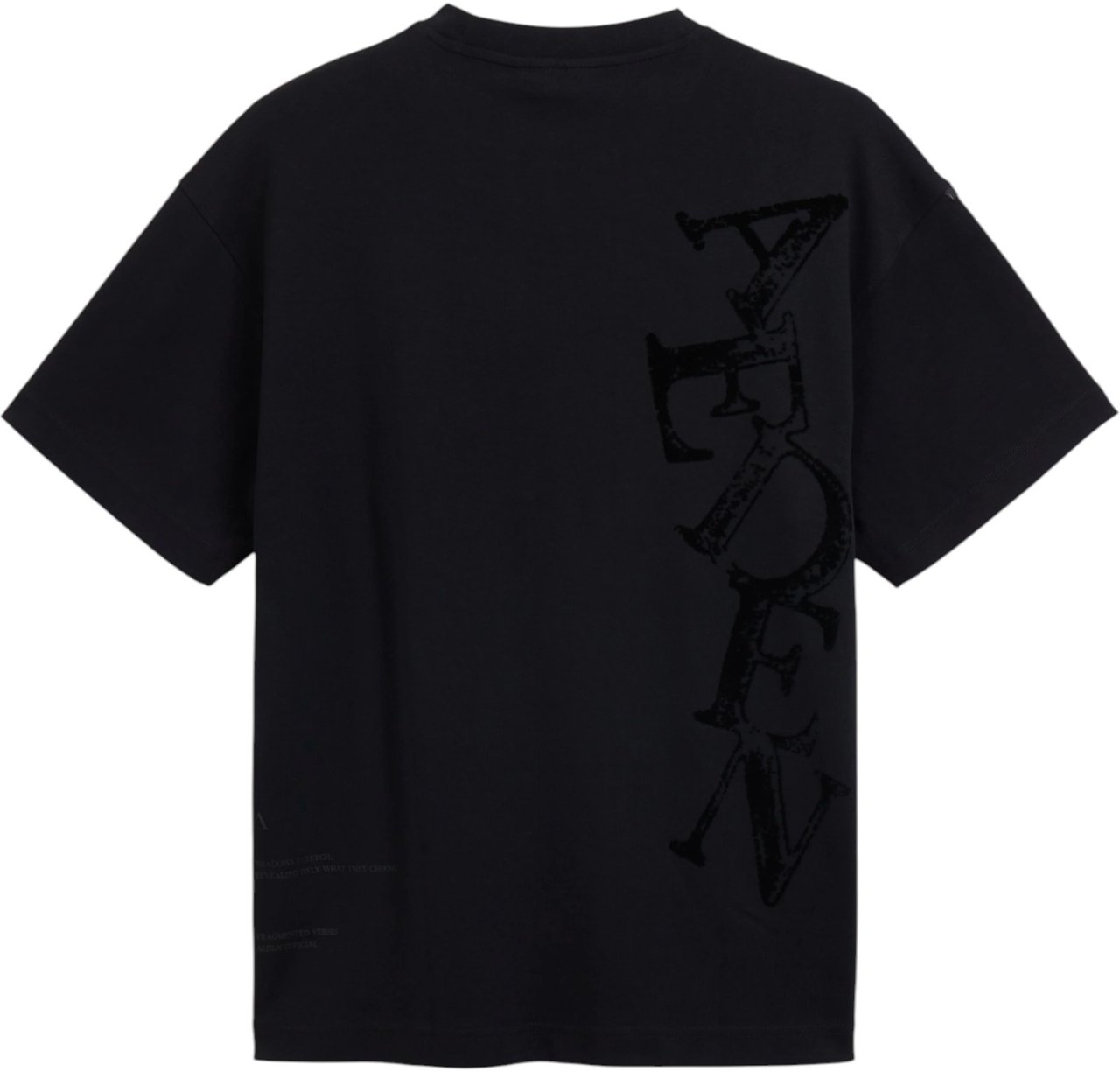 Aeden Heren T-shirt Zwart