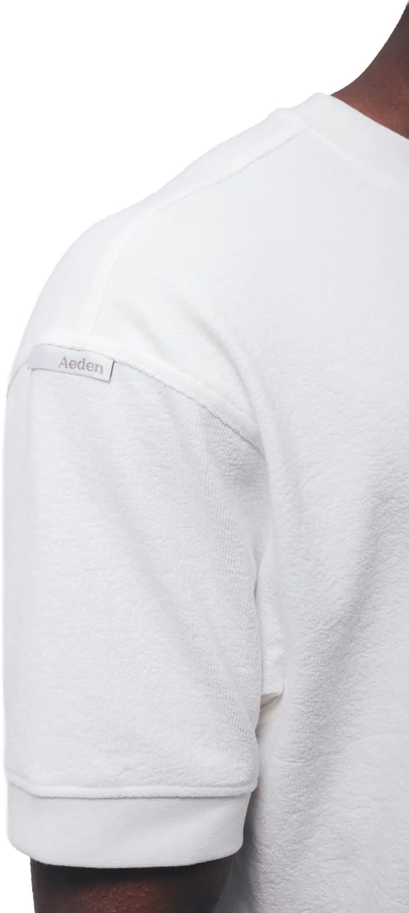 Aeden Jordan Tee Off-white Wit