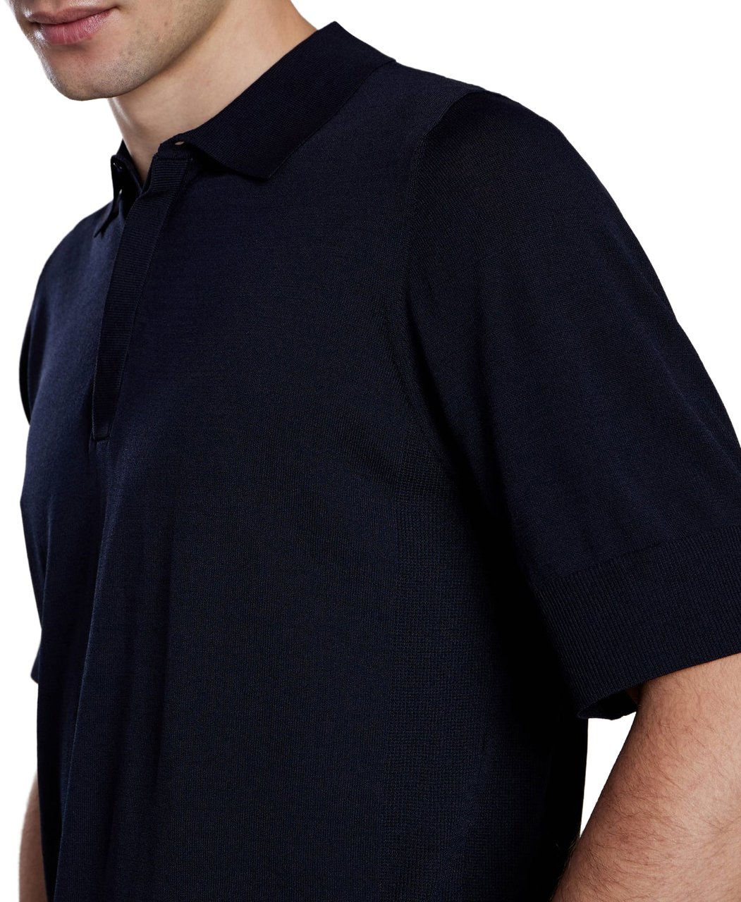 Aeden Nickos Knit Dark Blue Blauw