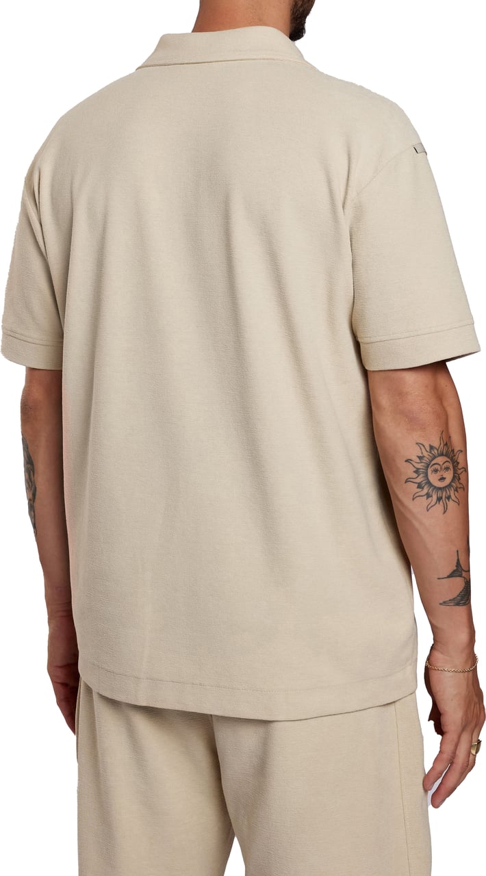 Aeden Kaito Polo Sand Beige