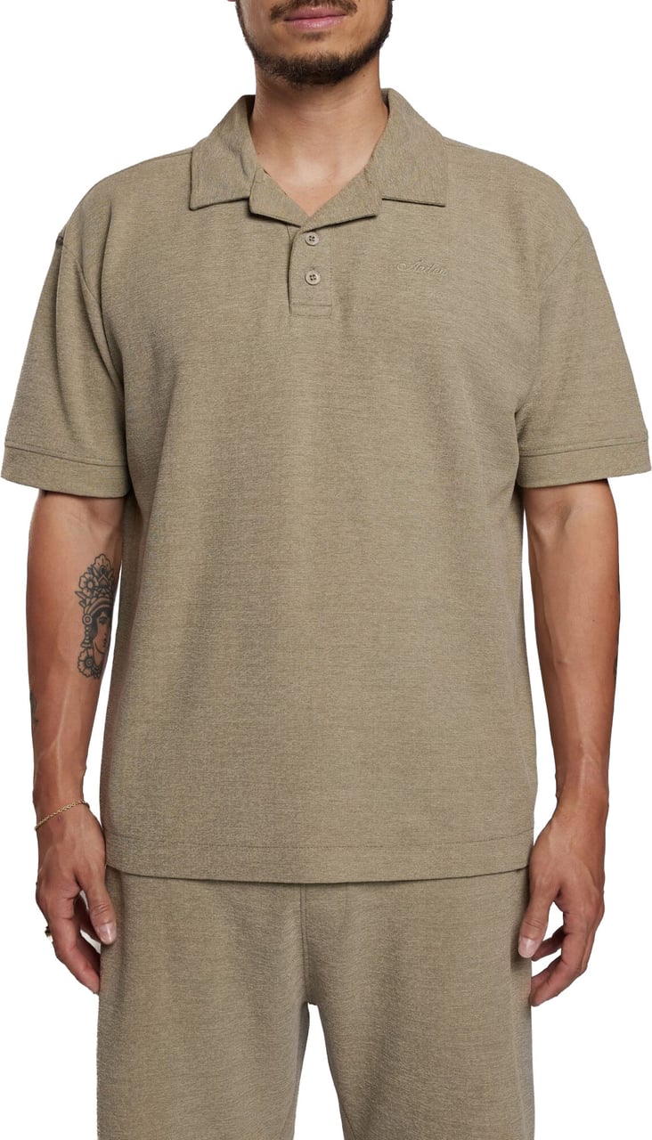 Aeden Kaito Polo Vetiver Groen