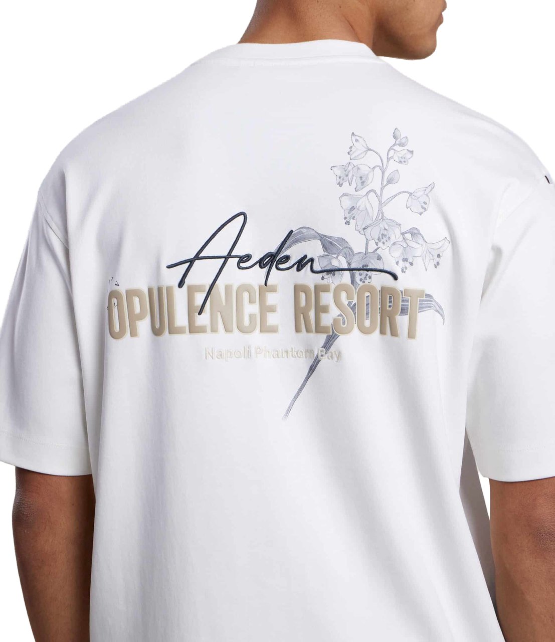 Aeden Orzian Tee Off-white Wit