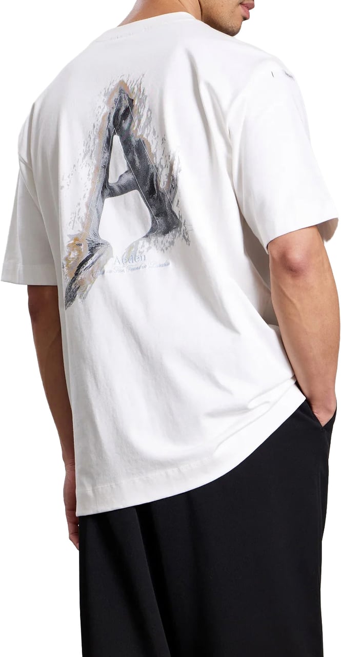 Aeden Jovencio Tee Off-white Wit
