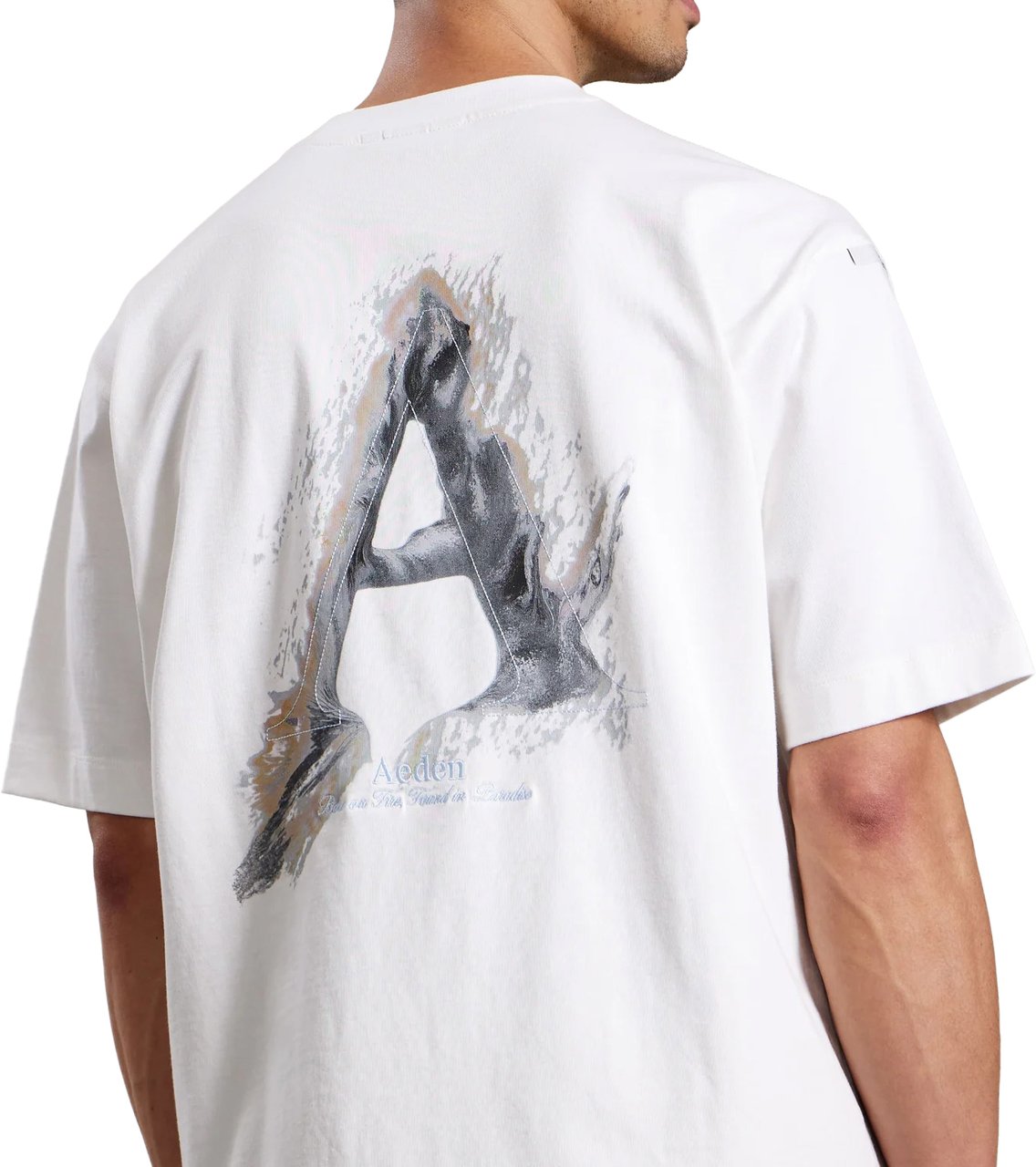Aeden Jovencio Tee Off-white Wit