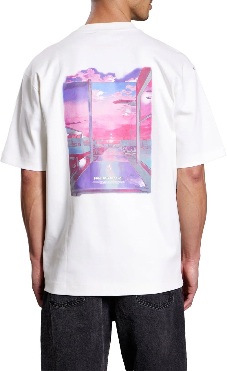 Aeden Cassian Tee Off-white Wit