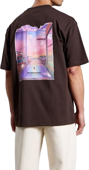 Aeden Cassian Tee Ganache Bruin