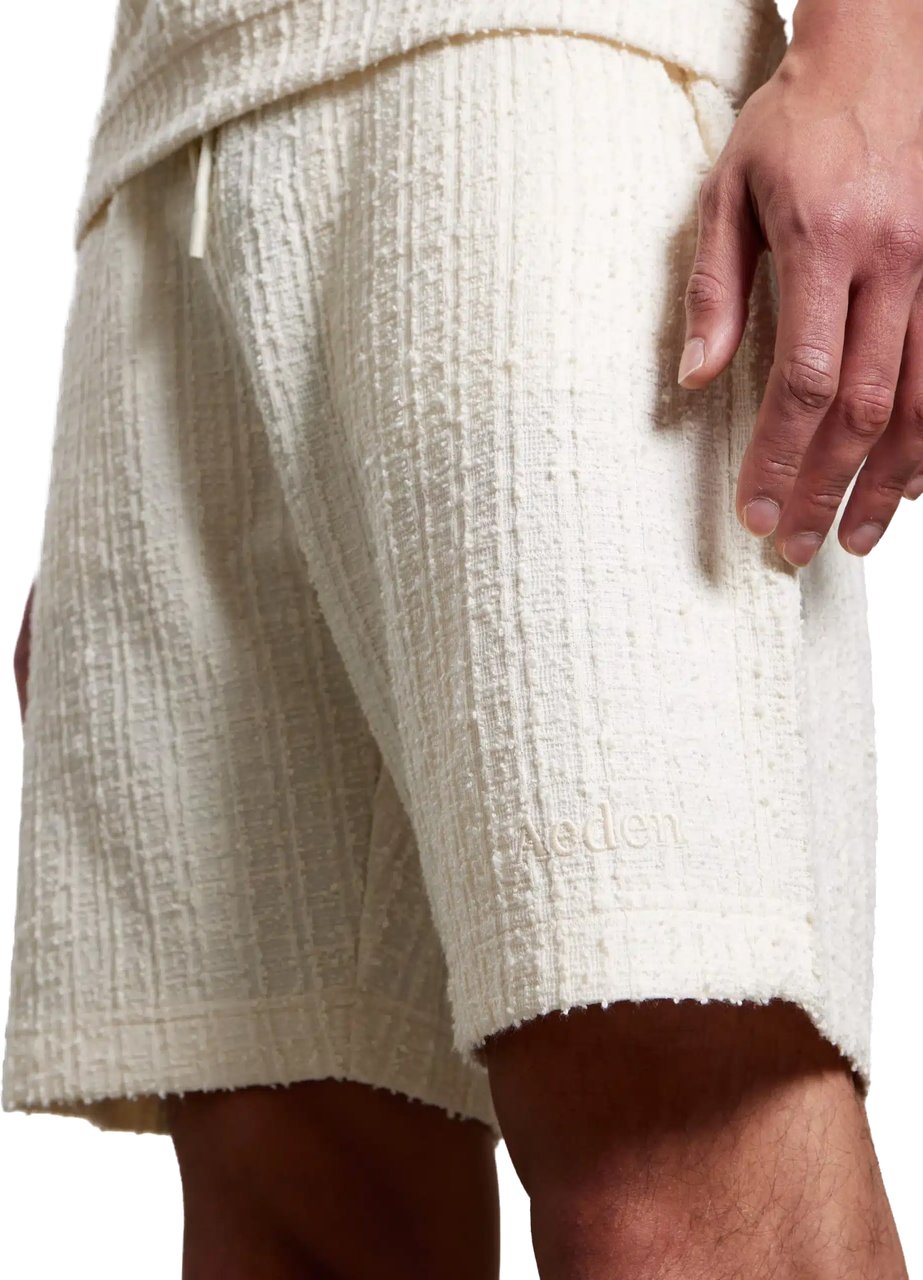 Aeden Aki Shorts Off-white Wit