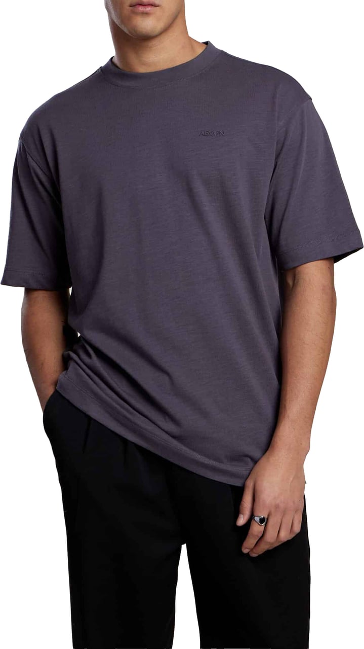 Aeden Ezion Tee Dark Shadow Grijs