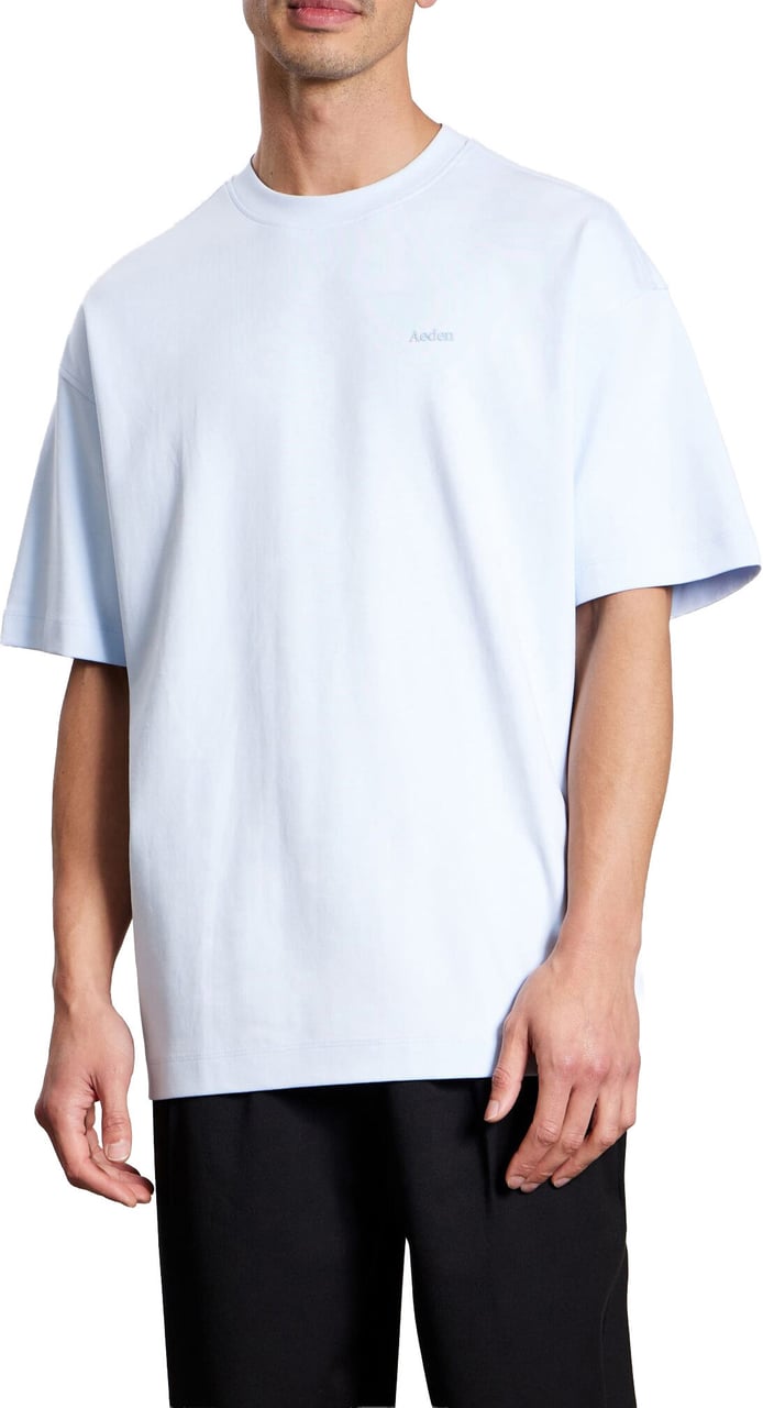Aeden Romelo Tee Ice Water Blauw