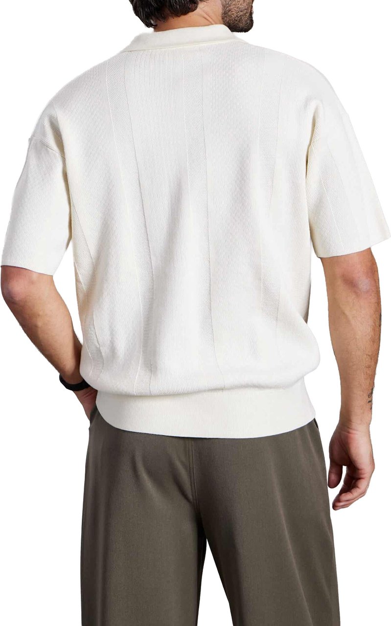 Aeden Rico Polo Off-white Wit