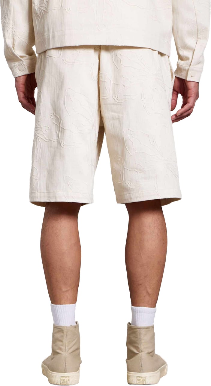 Aeden Kaine Shorts Off-white Wit
