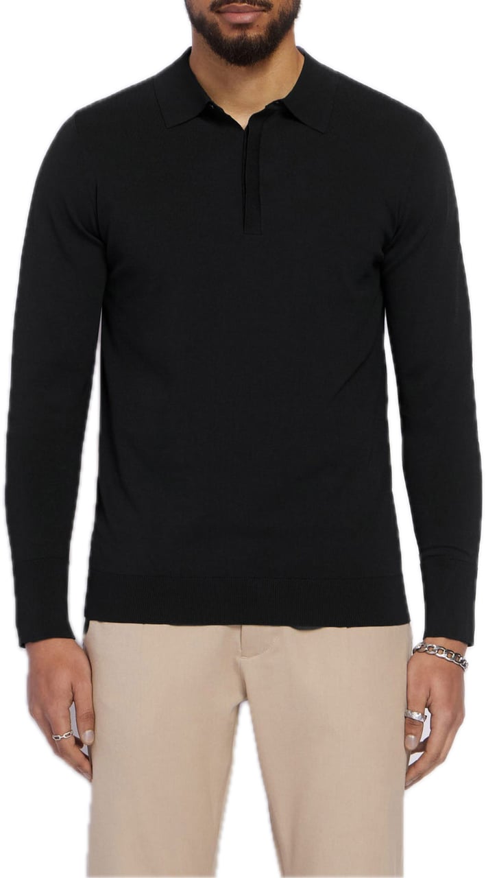 Aeden Nolanos Polo Black Zwart