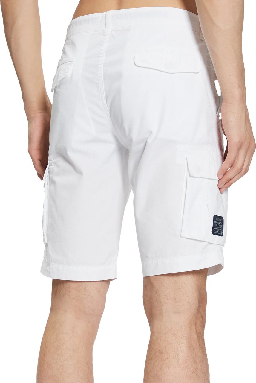 Aeronautica Militare Shorts White Wit