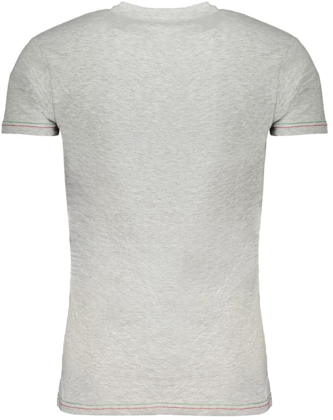 Aeronautica Militare Grigio Cotton Men T-Shirt Grijs